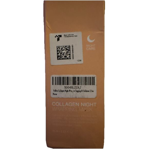 Collagen Night Wrapping Mask New In Box Sealed Peel Off Hydrating - Picture 2 of 4